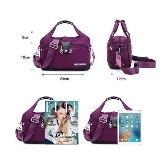 Greta™ - Fashionable, stylish handbag with anti-theft protection