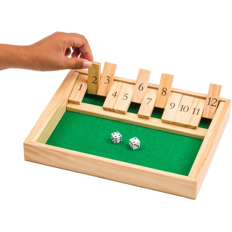 🔥Hot Sales - 50% Off🎲FUN FAMILY GAMES - Shut The Box Board Game🎲