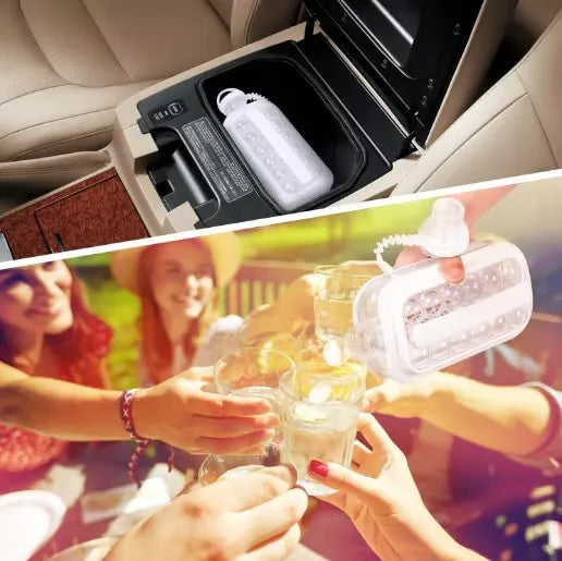 Portable Ice Ball Maker Sanitary Ice Cube Tray