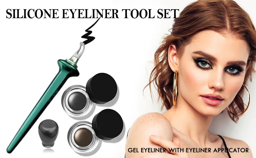 Flawless Eyeliner Set with Eyeliner Cream
