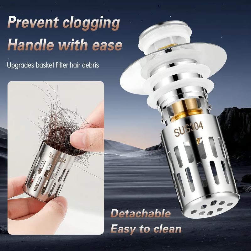🔥Universal Stainless Steel Drain Strainer