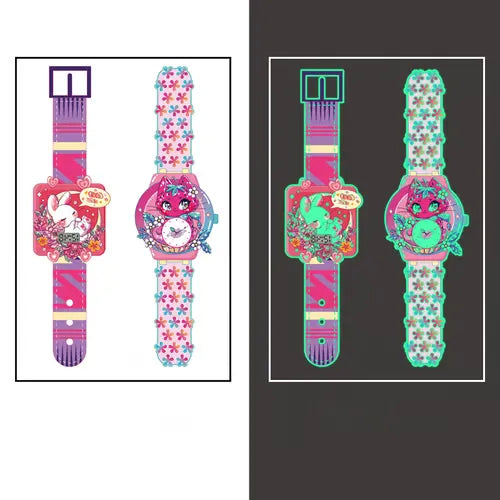 Luminous Watch Tattoos for Kids - Glow-in-the-Dark Fun!
