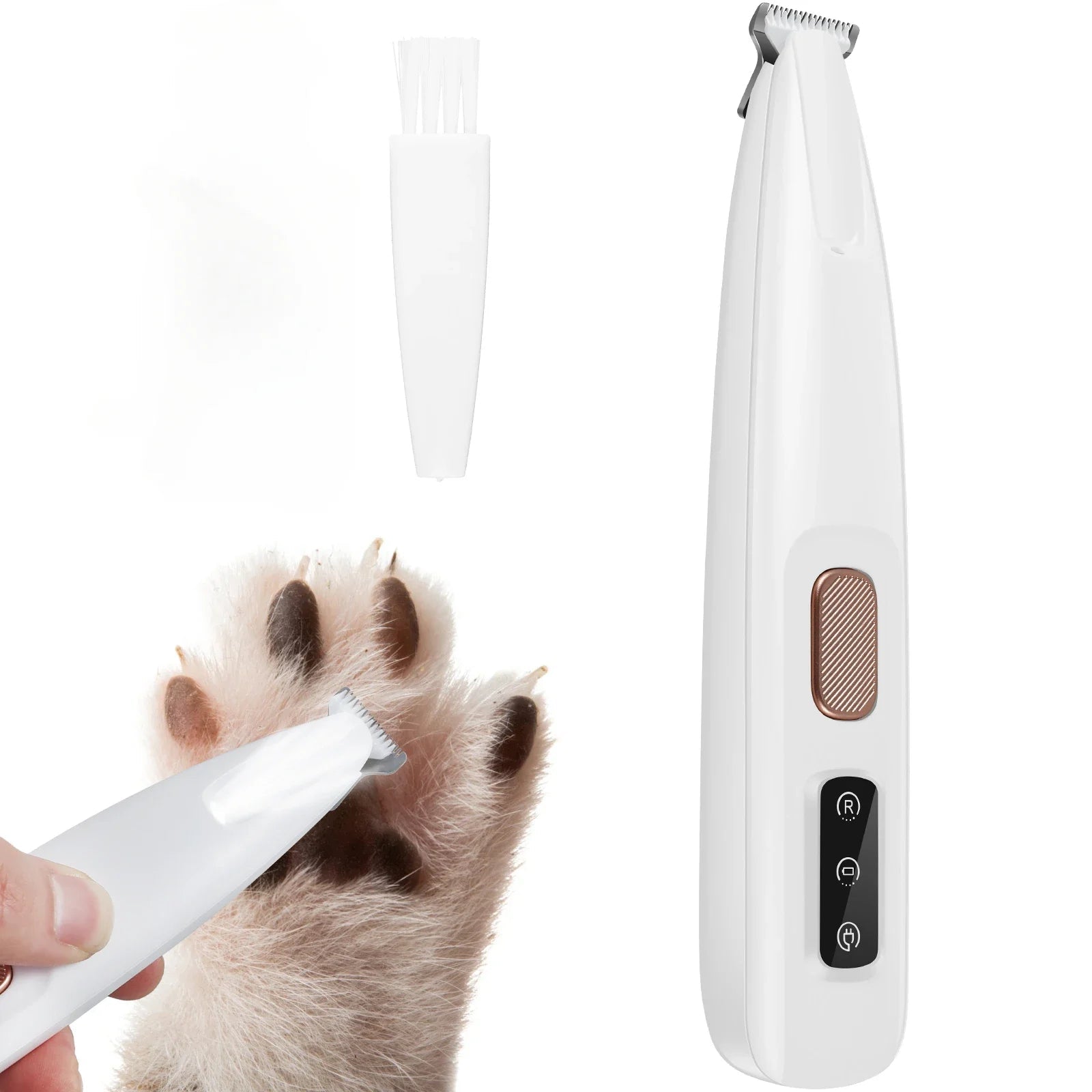 Pet Hair Clipper with LED Light – Perfect Grooming for Your Pet