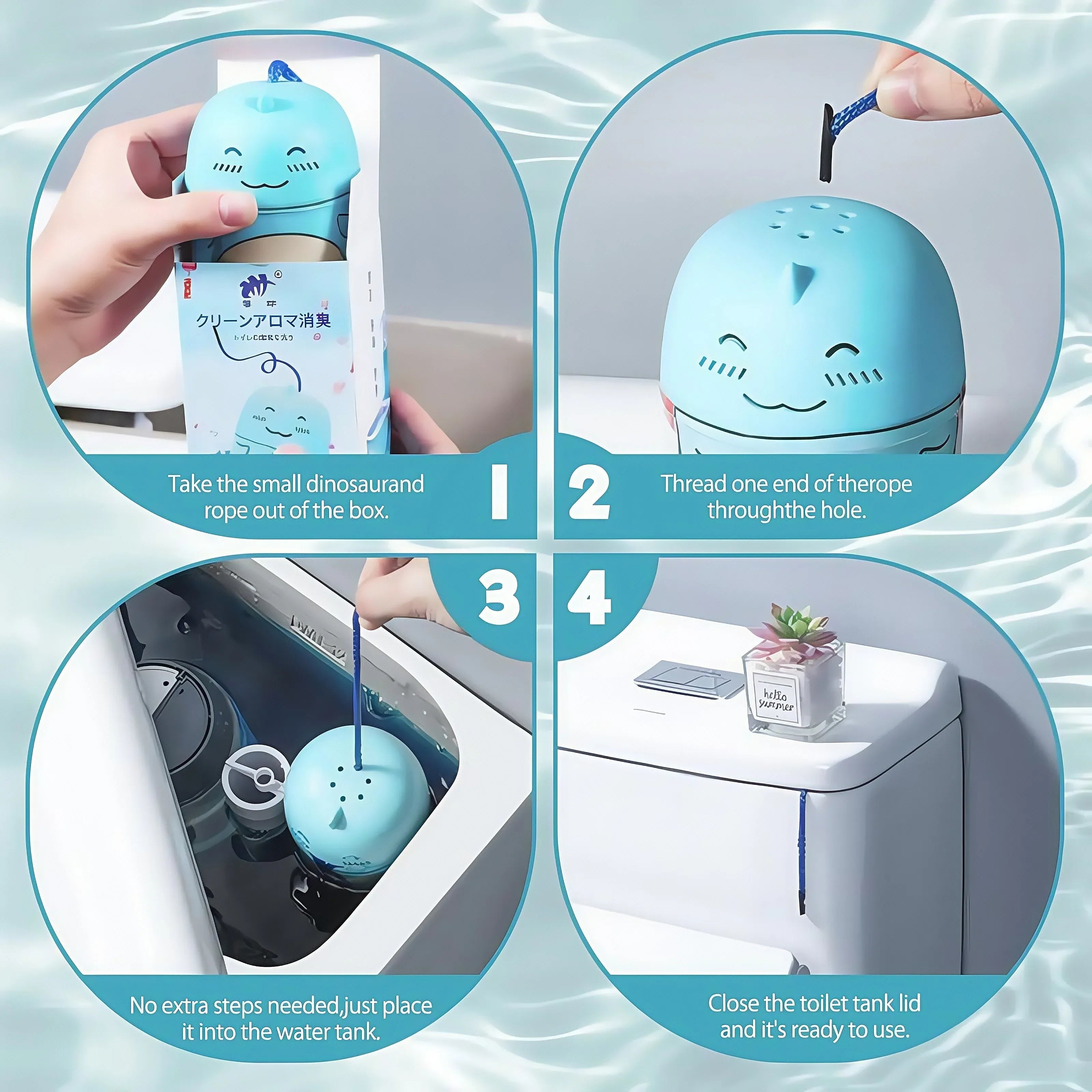 Toilet Cleaner & Toilet Deodorizer Wonder