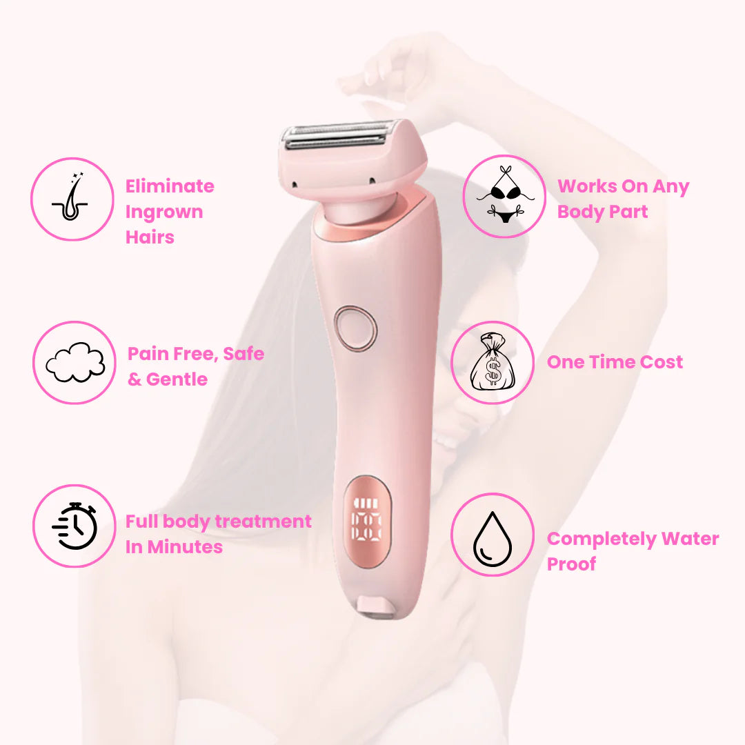 Electric Portable Razor - Perfect for both wet and dry shaving