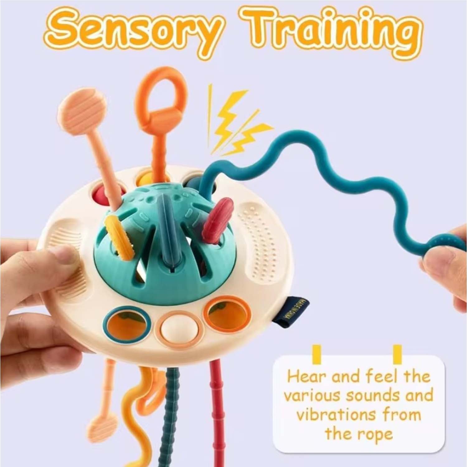 Montessori Silicone Pulling Toy