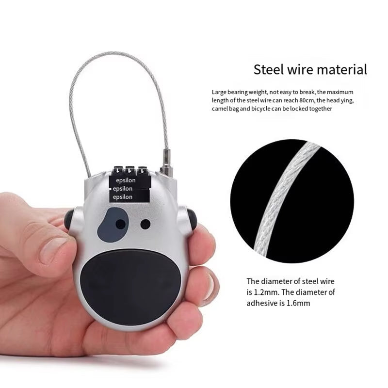 Anti-theft Telescopic Cable Lock