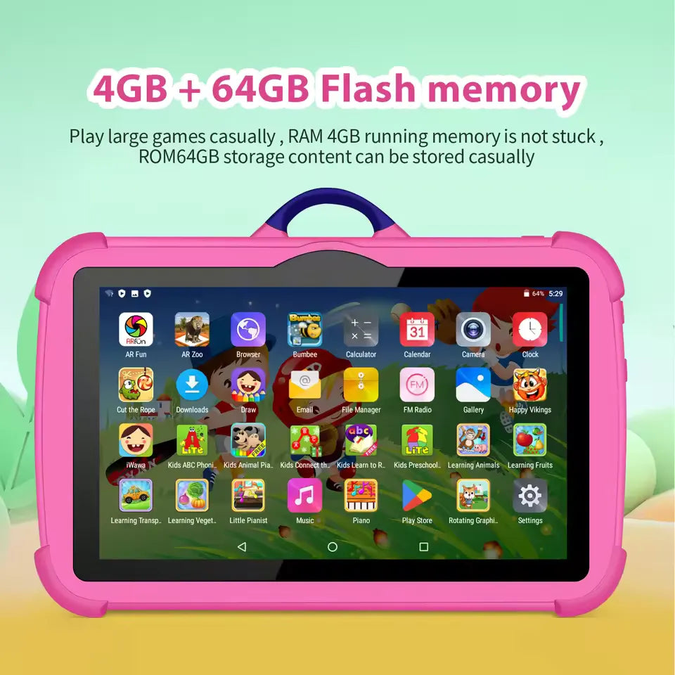 New Cartoon Pattern Kids Tablet