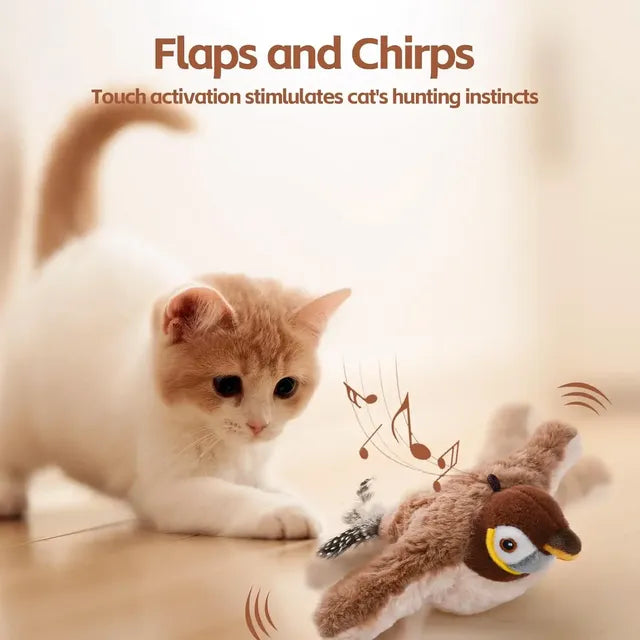 Catnip™ Toys for Birds with Flapping Wings