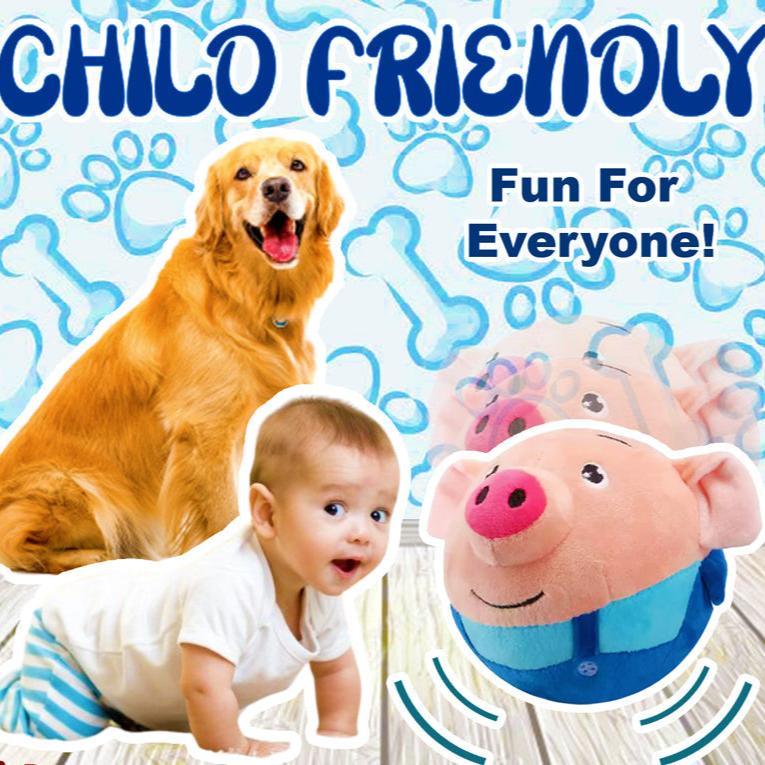 Bouncing Piggy™ - Interactive Dog Toy