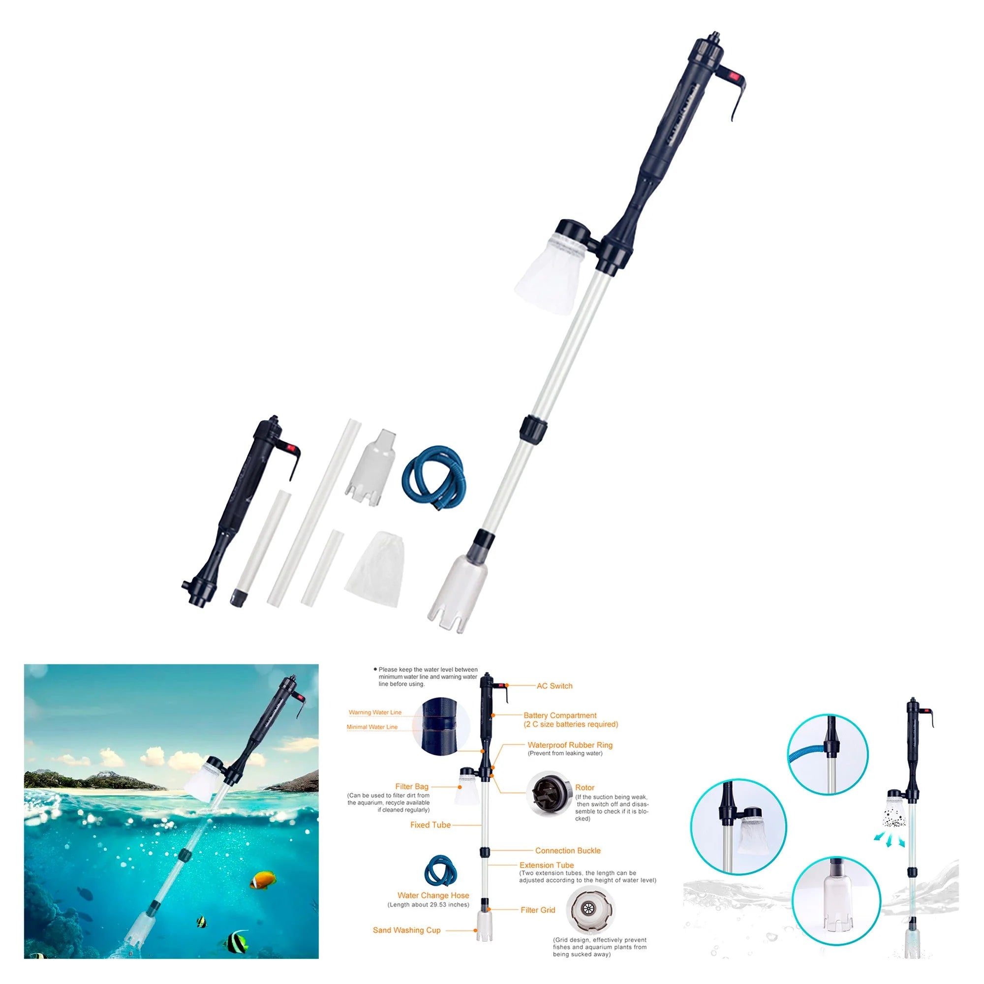 AquaClean - Aquarium Cleaning Pump