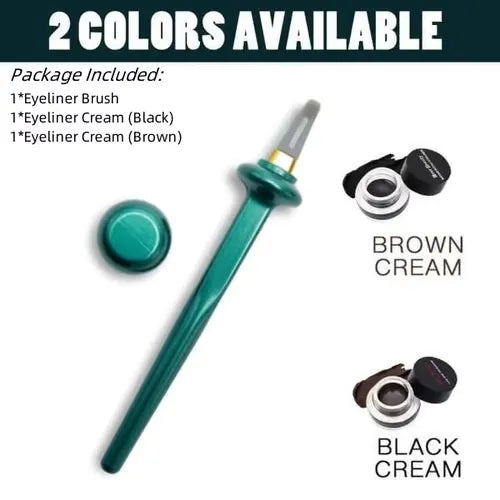 Flawless Eyeliner Set with Eyeliner Cream