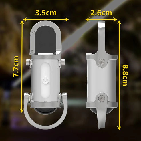 Super Bright Mini Keychain Flashlight Waterproof